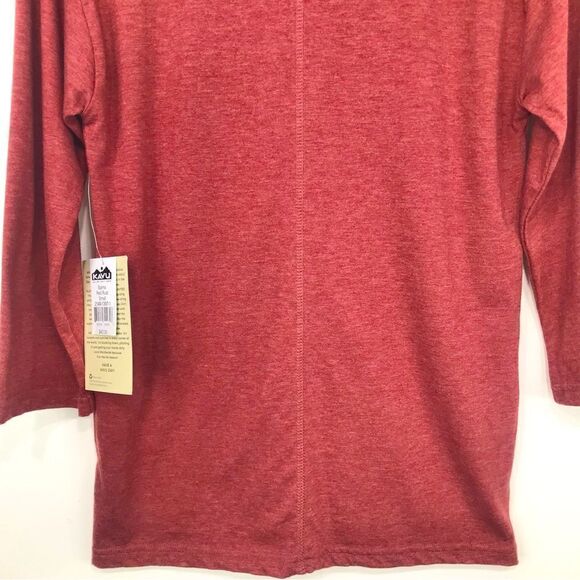Kavu SALMA Red Rust 3/4 Sleeve Performance Athleisure Pullover T Shirt NEW - Picture 7 of 16